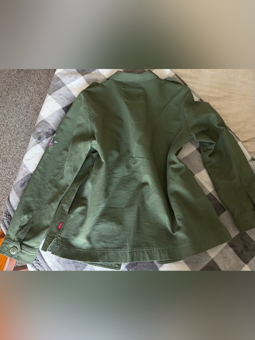 Levi's Olive Green jacket - Picture 2 of 4
